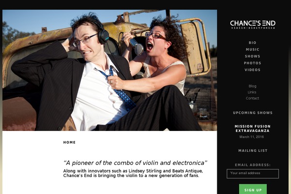 Site using Audiotheme plugin