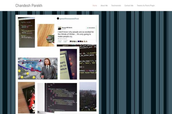Infinitygrid theme site design template sample