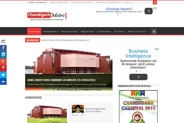 Jannah theme site design template sample