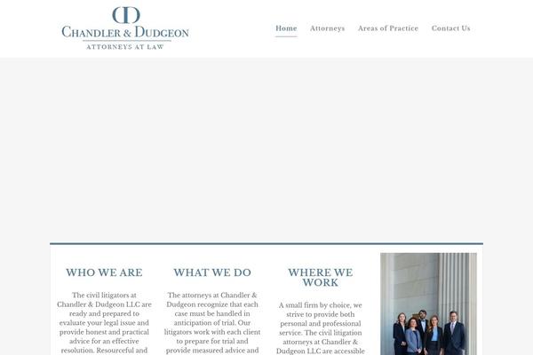 chandlerdudgeon.com site used Chandlerdudgeon