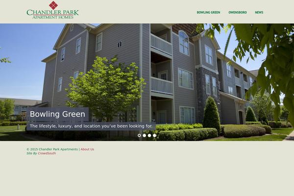 Wildfire theme site design template sample