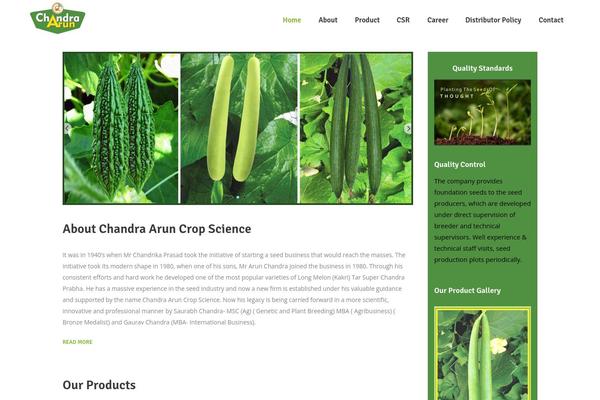 chandraaruncropscience.com site used Superfood