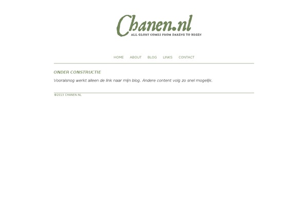 chanen.nl site used Reddle