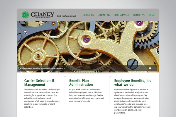 chaneyfinancialgroup.com site used Designagency