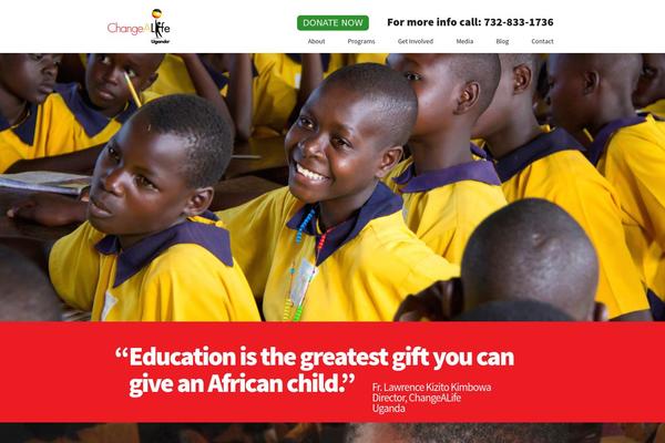 changealifeuganda.org site used Calu