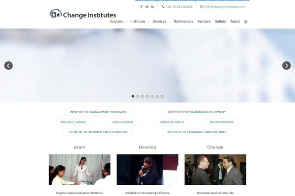 Bretheon theme site design template sample