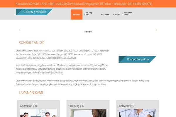 Genesis theme site design template sample