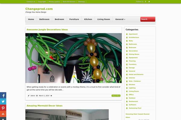 WallPin v2 theme site design template sample