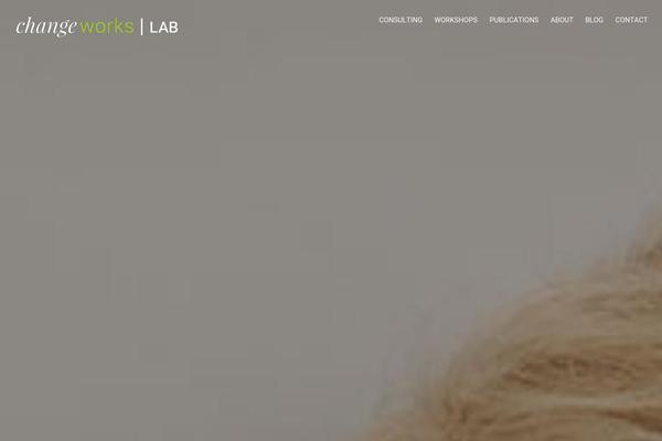 changeworkslab.com site used Theme1180