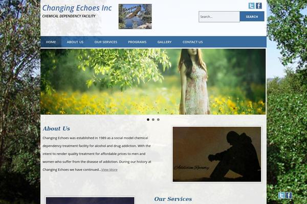 Minimize theme site design template sample