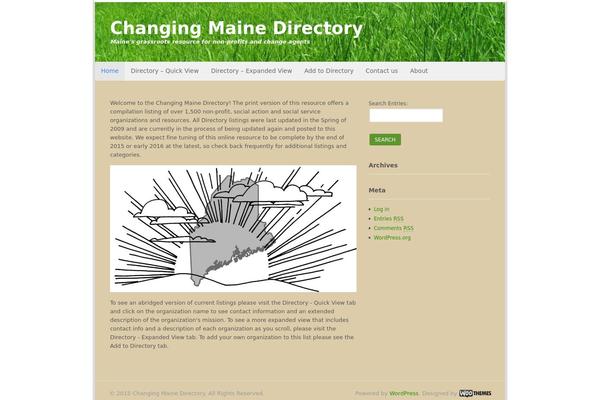 changingmaine.org site used Canvas