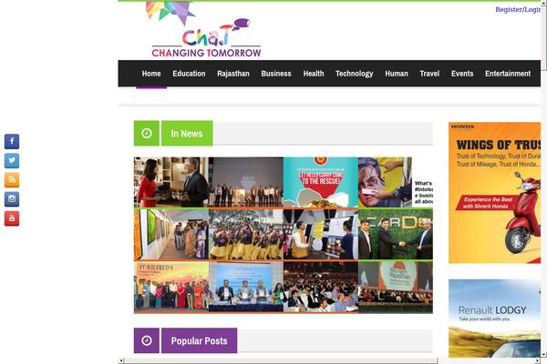 Site using Lazy Load plugin