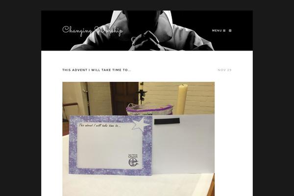 changingworship.com site used Slyde