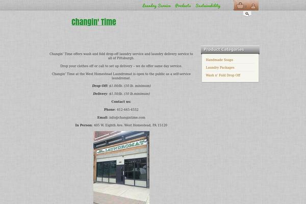 changintime.com site used Organico