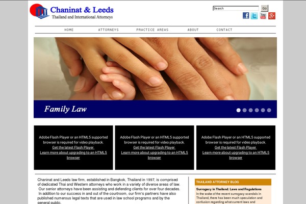 chaninatandleeds.com site used Default