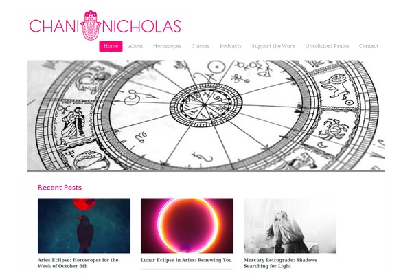 Venture website example screenshot