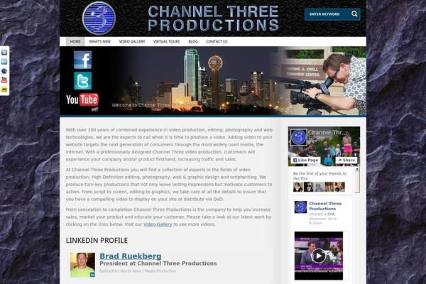 Ultimate theme site design template sample