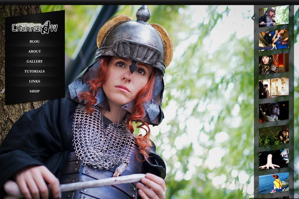 Slash theme site design template sample