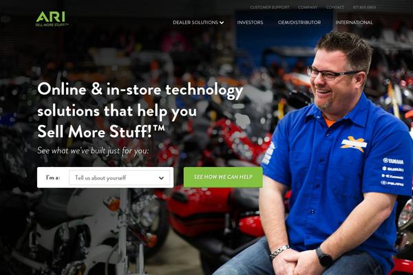arinet theme websites examples