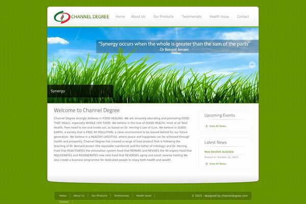 Ecobiz theme site design template sample