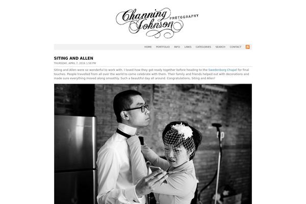 Prophoto4 theme site design template sample