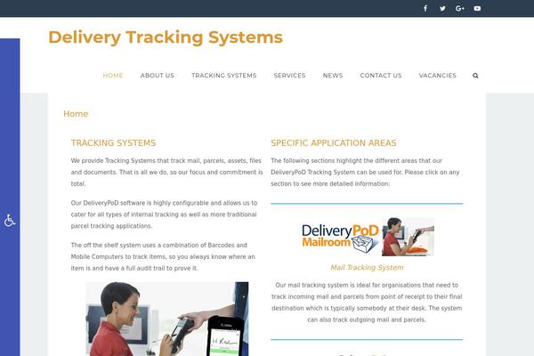 Site using Pojo Forms plugin