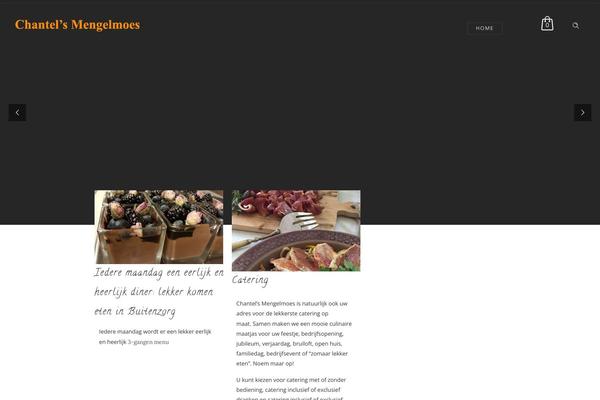 Ronneby_child theme site design template sample