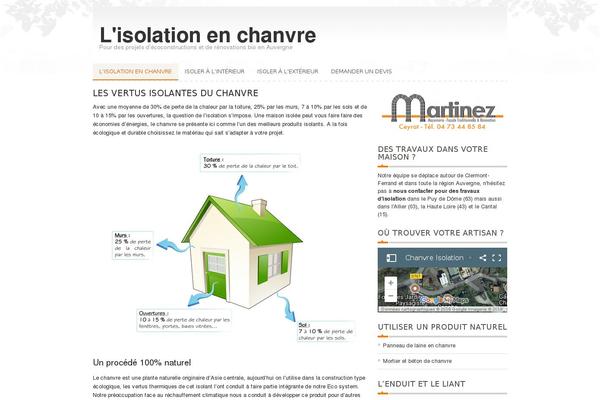chanvreisolation.com site used Chanvre-isolation