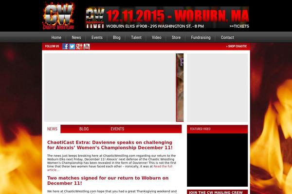 chaoticwrestling.com site used Chaotic