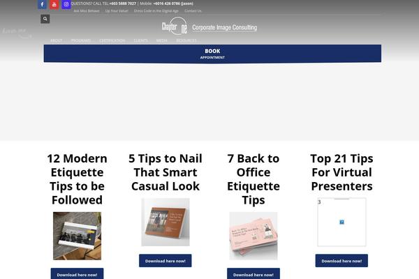 Kallyas theme site design template sample