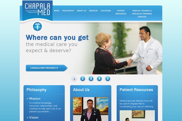 Site using wordpress responsive thumbnail slider plugin