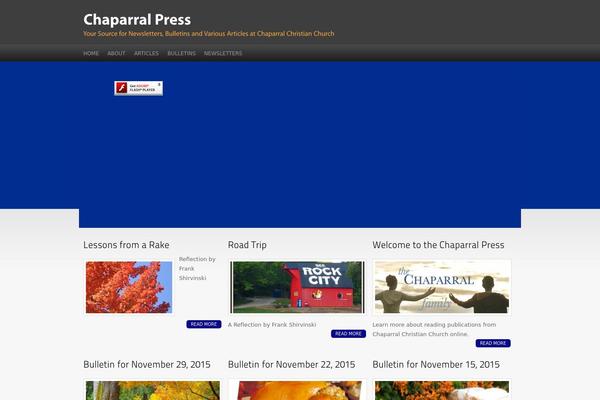 Site using Blip Slideshow plugin