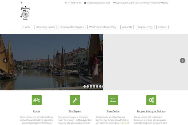 Sandylight theme site design template sample