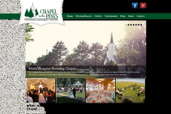 Chapel theme site design template sample