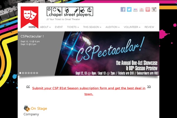 Leaf theme site design template sample