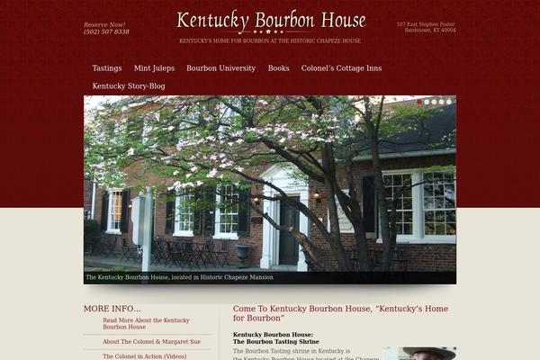 Hospitality theme site design template sample