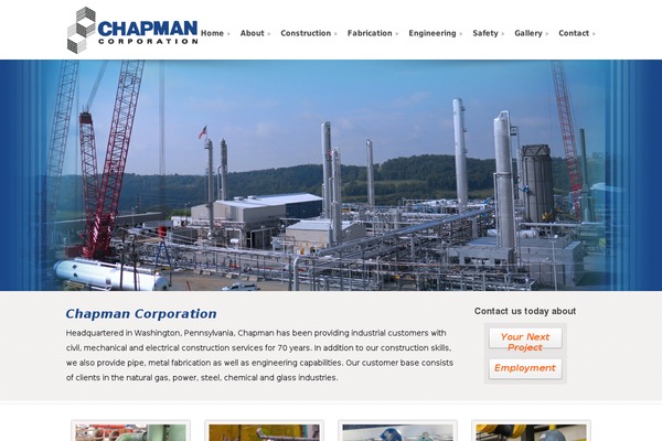 Construct theme site design template sample