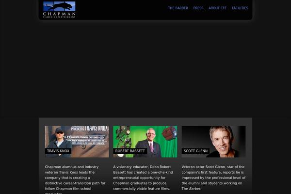 Nyx theme site design template sample