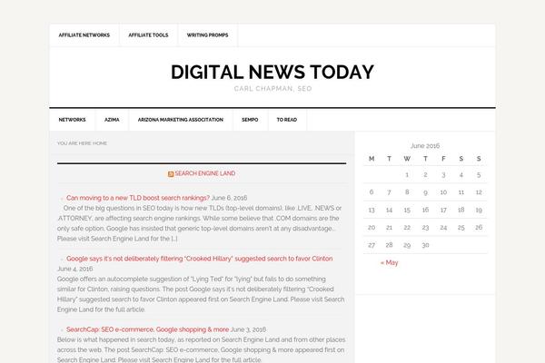 Magazine Pro theme site design template sample