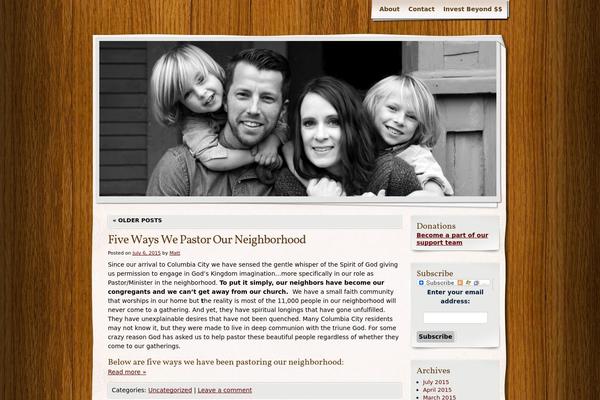Adventure Journal theme site design template sample