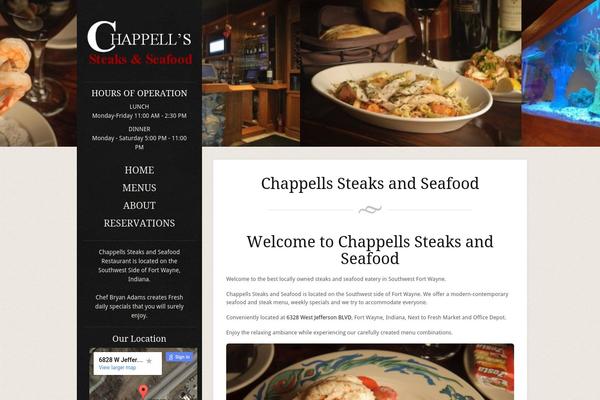 chappellseafood.com site used Eatery