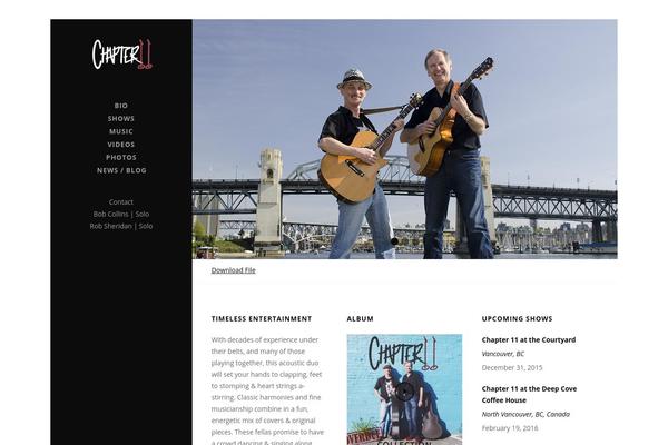 Nowell theme site design template sample