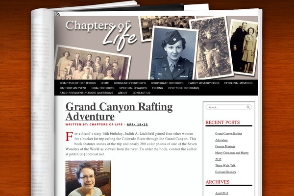 Fresh Ink Magazine theme site design template sample