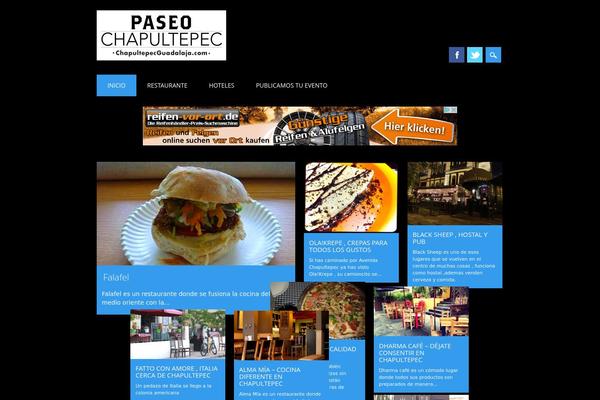 Surfarama theme site design template sample