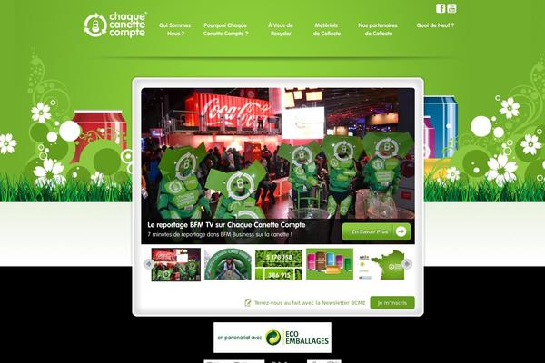 Ccc theme site design template sample