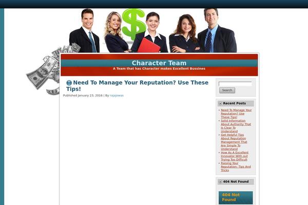 Twenty Fifteen theme site design template sample