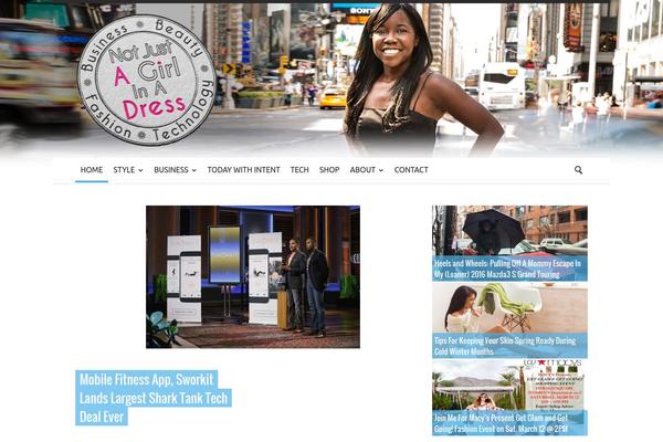 Newspaper theme site design template sample