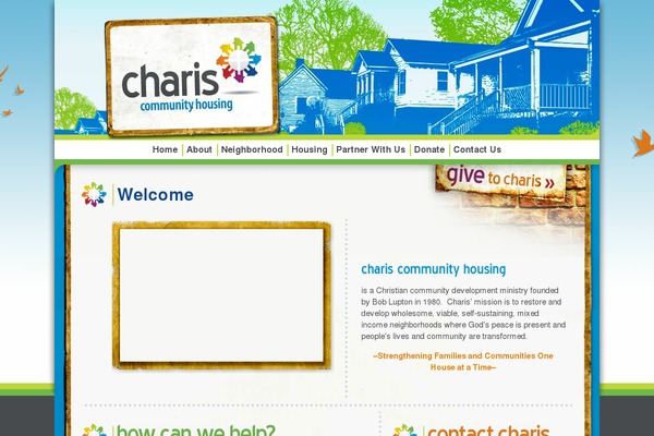 chariscommunity.org site used Charis