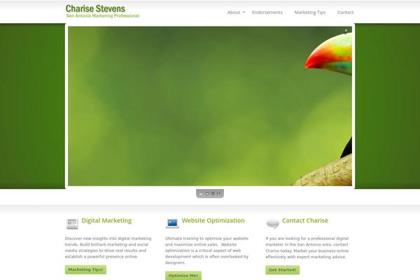 charisestevens.com site used Sterling