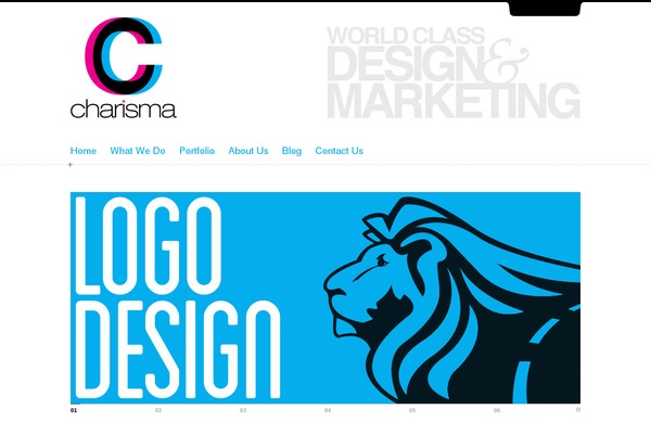 Folioway theme site design template sample